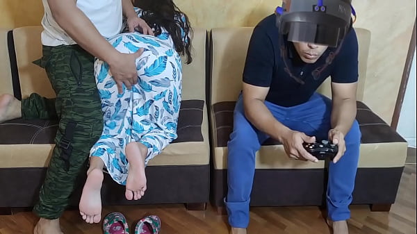 Harap Pacarku Main Game Realitas Virtual Biar Bisa Selingkuh Dengan Sahabatnya Yang Kontolnya Lebih Gede Ntr Jav