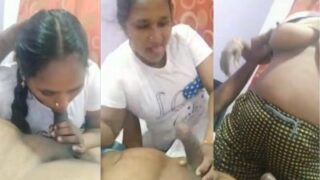 Gadis Desa Mengisap Kontol Hitam Kekasihnya Di Kamar Hotel