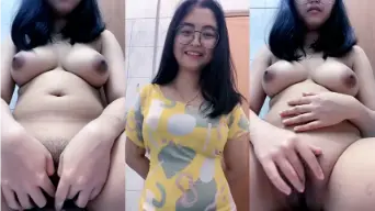 Yolanda Dengan Daster Kuning Ketat Yang Membentuk Tubuh Montoknya