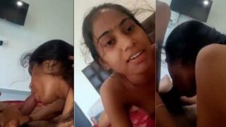 Gadis Odia Manis Mengulum Batang Kekasihnya Dalam Adegan Panas Ala Desi