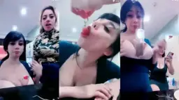 Icha Ayu Dan Bestienya Menggoda Pascol Dengan Rayuan Panas