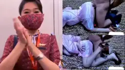 Pesan Pramugari Seksi Siap Digoyang Di Atas Awan, Bikin Napsu Naik Pesawat.