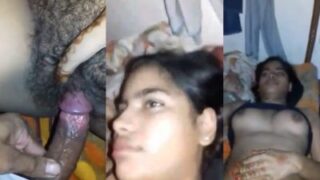 Seorang Pria Menggila Di Dalam Kemaluan Lebat Gadis Desa Dalam Adegan Panas Ala India