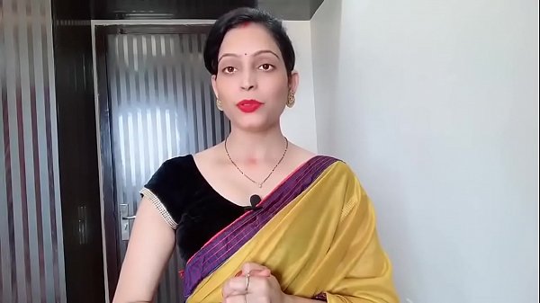 Bidadari India Bergaun Saree Bergoyang Menggoda Dengan Suara Seru Hindi