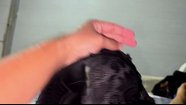 Kakak Tiri, Dasar Mesum! Jangan Onani Pakai Celana Dalamku, Lebih Baik Aku Berikan Blowjob Rusia Dengan Payudara Besarku Dan Berikan Padaku Kontol Besarmu Serta Air Manimu!