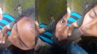 Mahasiswi Cantik Ngewe Di Luar Sambil Ngehisap Kontol, Video Mms Panas Banget