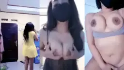 Meymey Si Tante Montok Terseks, Live Coli Sambil Mainin Toket Gede