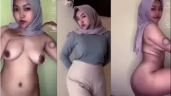 Rahma Jilbab Toge Goyang Bugil, Crot Di Tiktok Bikin Makin Tegang