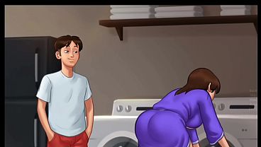 Malam Musim Panas Penuh Rahasia [v21.0.0] | Ibu Tiri Terus Mengintip Diam-diam Dengan Nafsu (18+) | Novel Visual Penuh Gairah Untuk Dewasa
