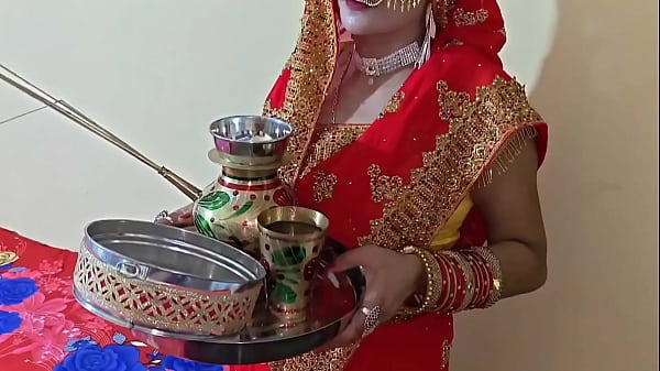 Spesial Karva Chauth, Sange Bikin Basah, Suara Desahan Penuh Nafsu, Bokep India Versi Indo.