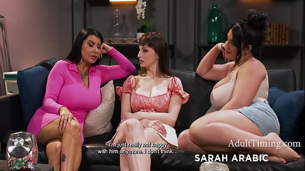 Ibu-ibu Montok Sadar Gak Butuh Cowok Goblok Kalo Saling Mainin Satu Sama Lain – Romi Rain, Lexi Luna, Sarah Arabic