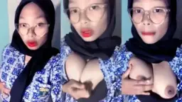 Hijab Abg Montok Baju Batik Ketat Pulang Sekolah, Siap Digoyang