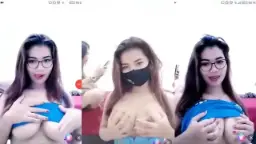 Manda Pake Tanktop Doang, Nyusu Montoknya Kelihatan Sampe Tembus, Bikin Ngaceng Abis!