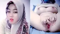 Nella Hijabers Colmek Ngangkang Desah Enak Banget Bikin Merem Melek