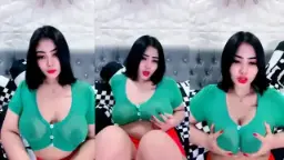 Uting Coklat Sandra Yang Montok, Toge Cantik Menggoda, Mango Basah Siap Digigit