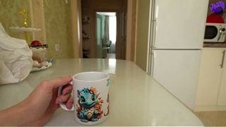 Pagi-pagi Udah Disuruh Nelen Kontol Tiri Sampe Ke Dalem-dalem