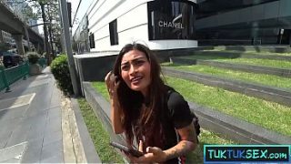 Montok Mungil, Janda Thailand Amatir Sange Berat Digojlok Bule Gede