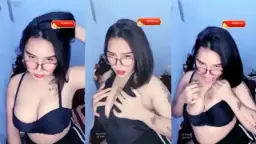 Angell99 Jilat Memeknya Sendiri Sampe Crot Crotan Panas Banget!