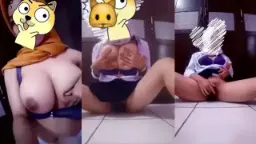 Ratu Hijab Smp Pamer Toge Sampai Ngangkang, Bikin Sange Lihatnya