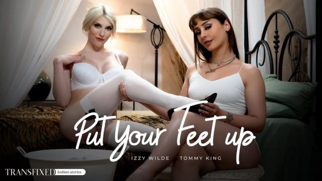 Trans Fix: Ngewe Bareng Izzy Wilde & Tommy King, Kaki Diangkat Biar Makin Dalem