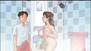 Ibu Tiri Melangkah Mendekat… Lalu Berhenti Dengan Desahan Panas (18+)